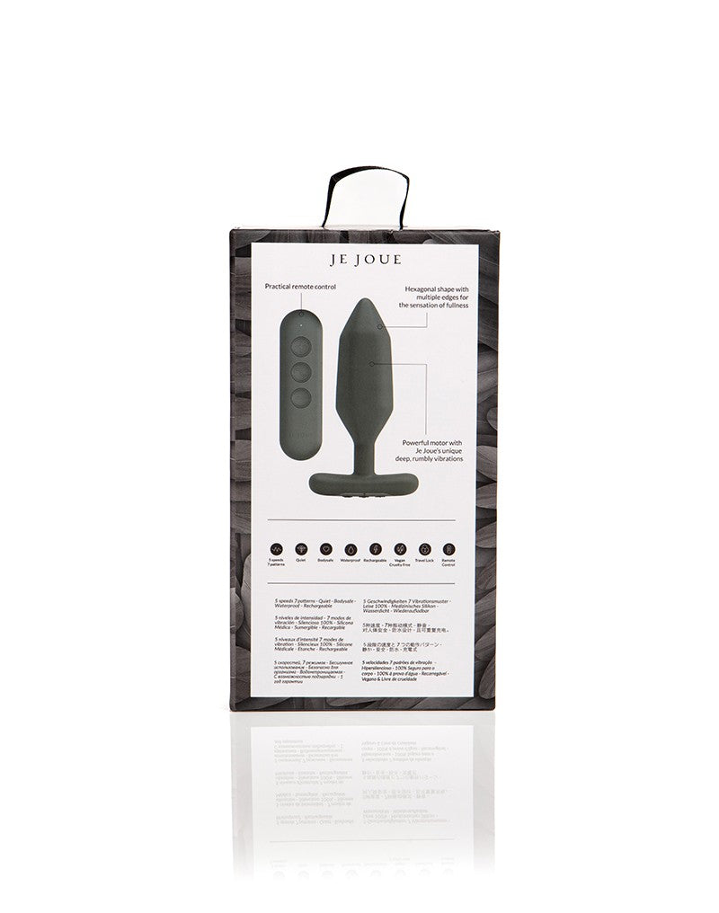 7: Je Joue - Onyx - Analvibrator mit Fernbedienung - Schwarz