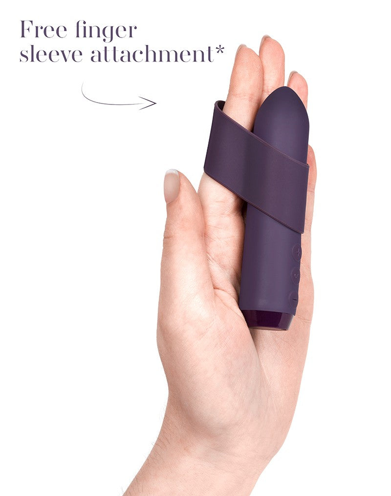 10: Je Joue - Classic - Bullet Vibrator mit Fingermanschette - Violett