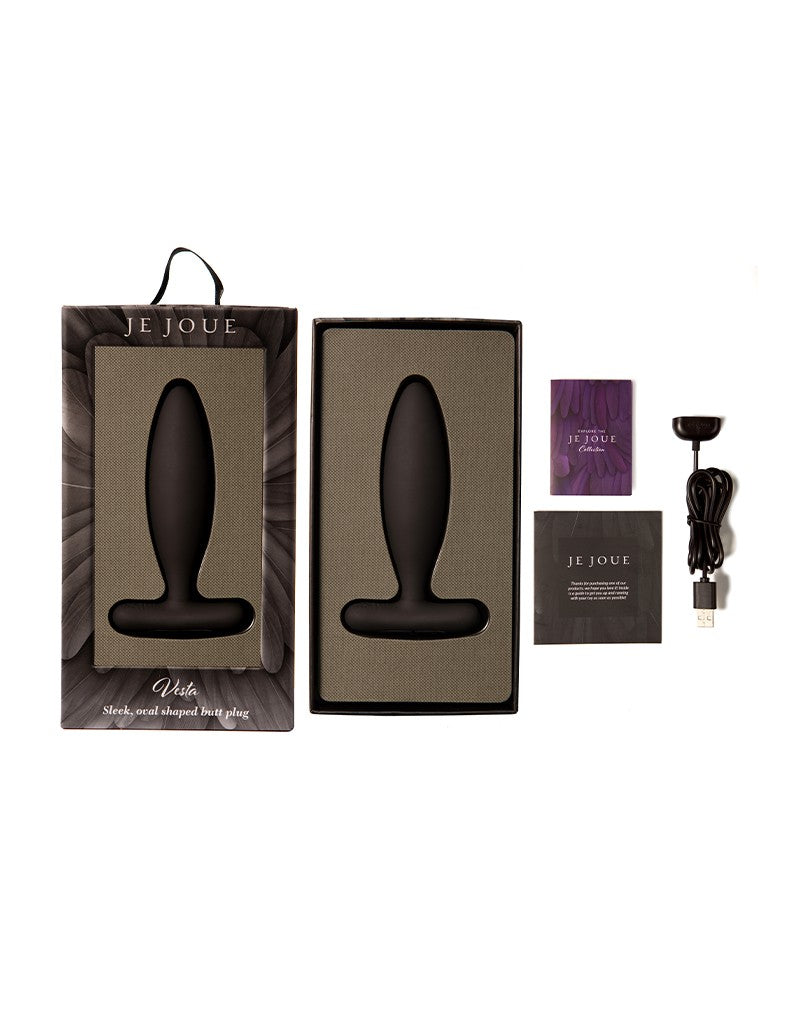 Je Joue - Vesta - Analvibrator mit Fernbedienung - Schwarz