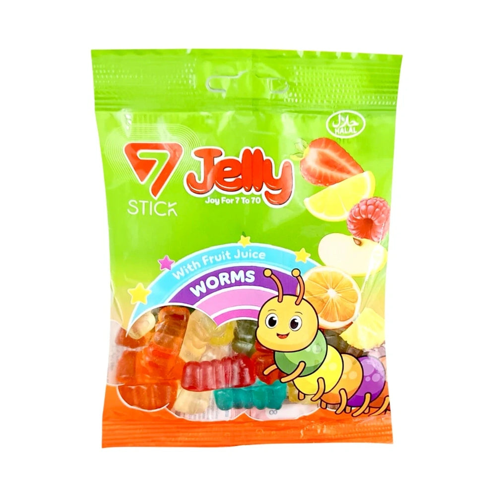 Jelly Fruchtgummi Würmer 80g