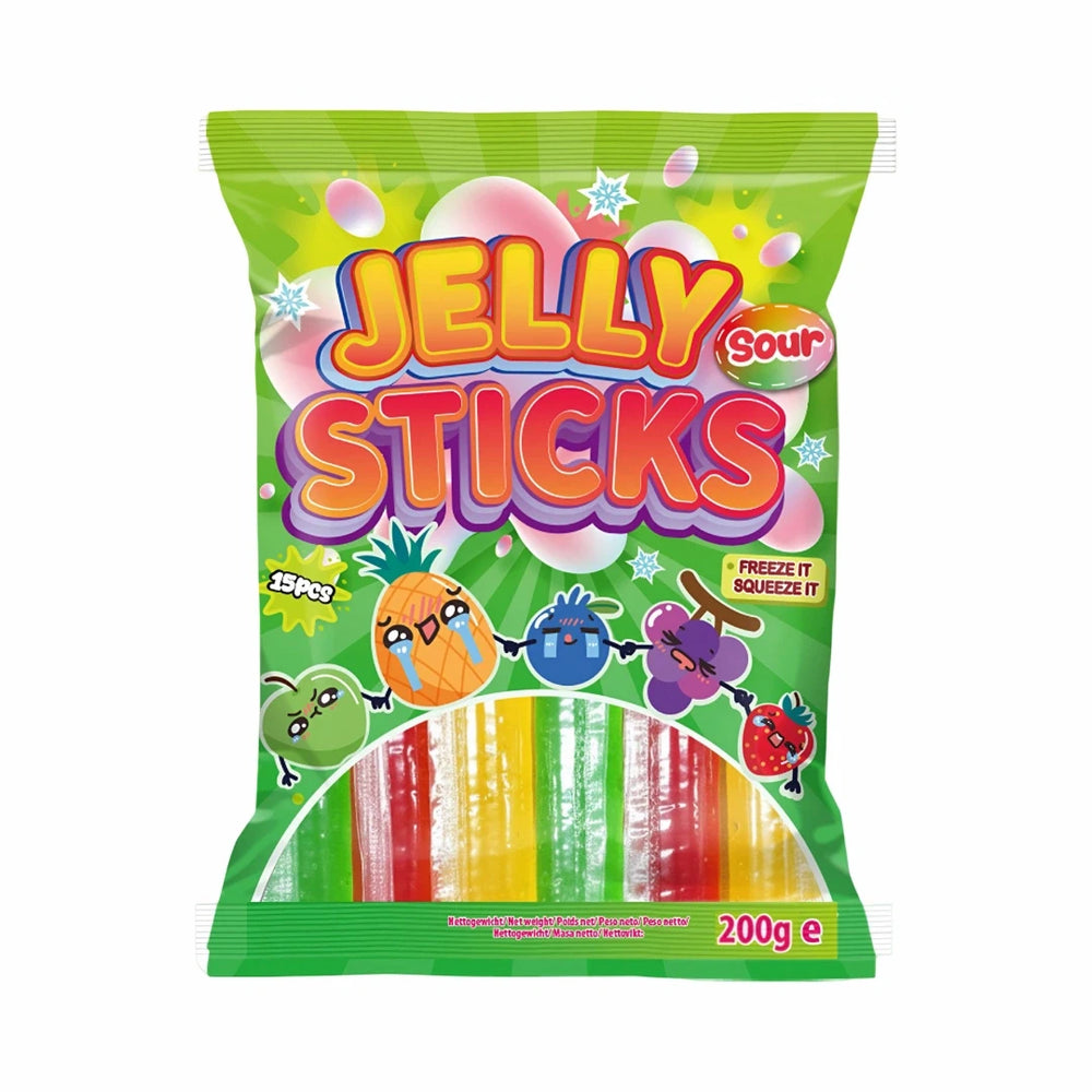 Jelly Sticks - Sour 200g