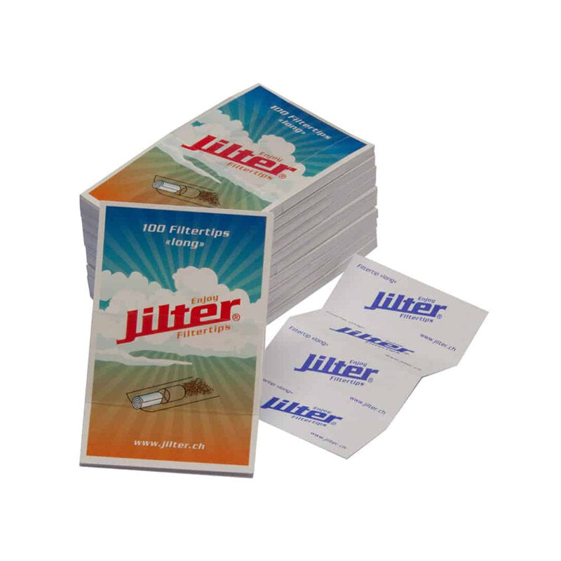 Jilter - Filtertips Blau LONG - 10er Pack