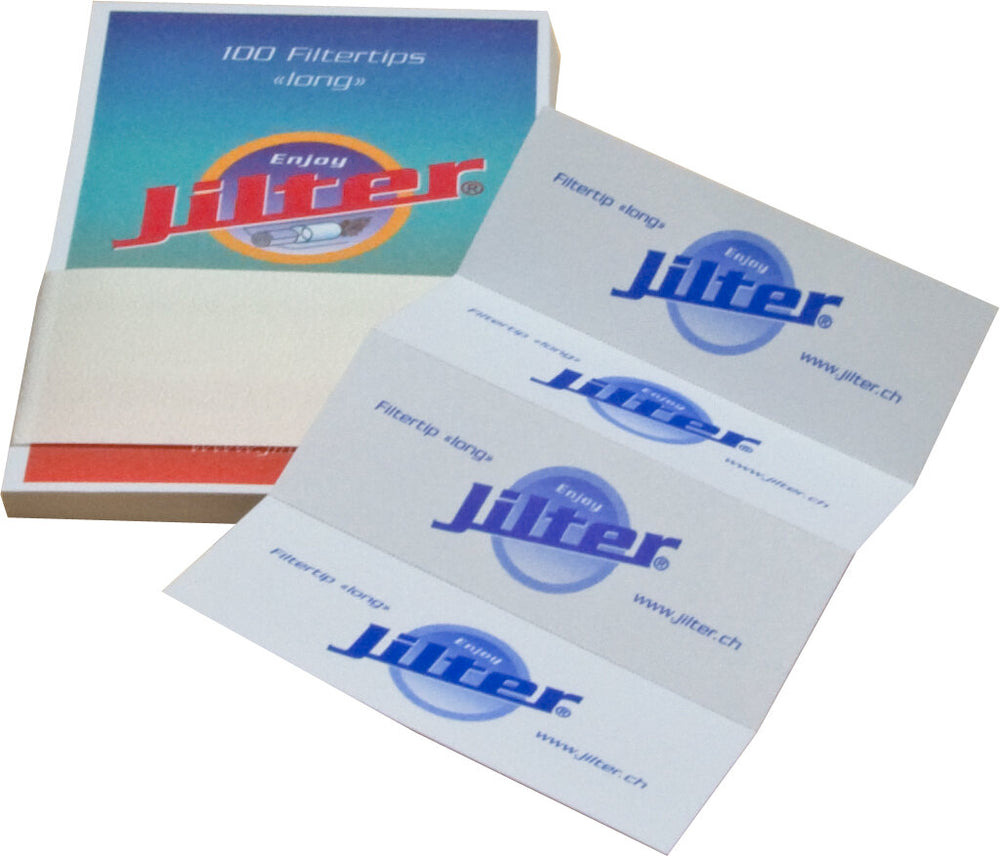 Jilter - Filtertips Blau LONG - 10er Pack