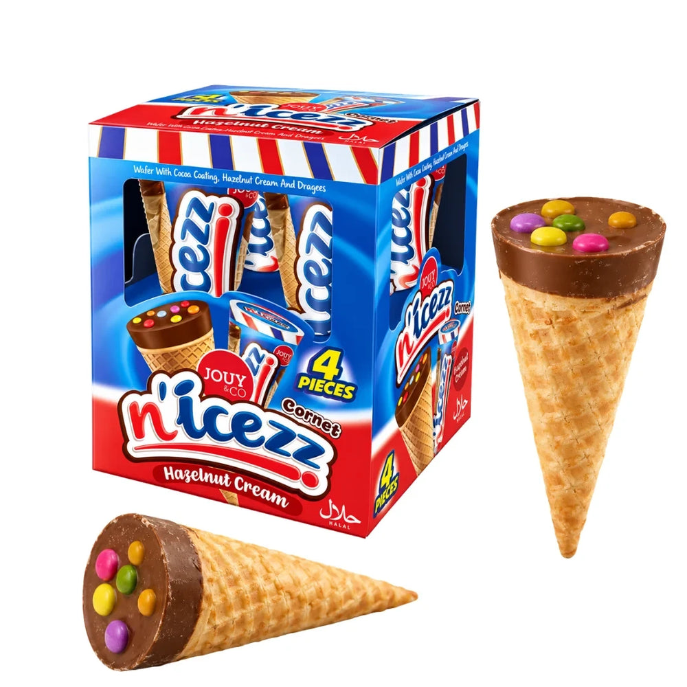 JouyCo Nicezz Cornet Haselnuss 25g