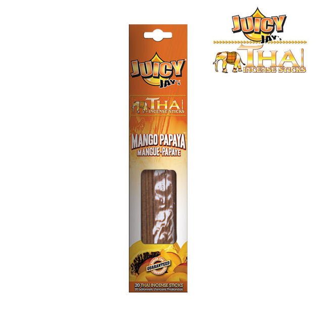 Juicy Jay - Thai Incense Sticks - Mango Papaya - Display - 12 x 20 Stück