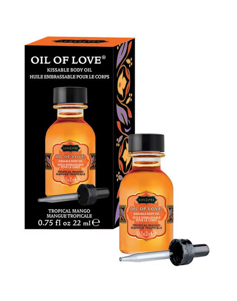 Kama Sutra - Oil of Love - Körperöl zum Küssen - Tropical Mango - 22 ml
