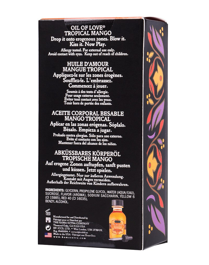 Kama Sutra - Oral Sex Cocktail Kit - Porn Star Martini