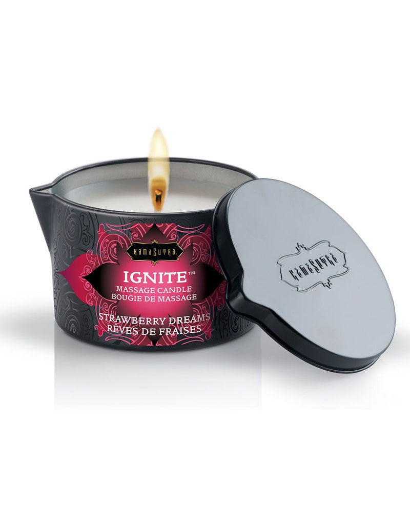 Shunga - Mini Massagekerze - Rose Petals 30 ml.