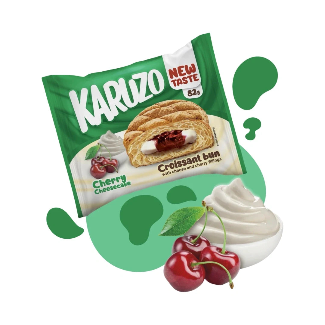 Karuzo Croissant - Cherry / Cheesecake Füllung 82g