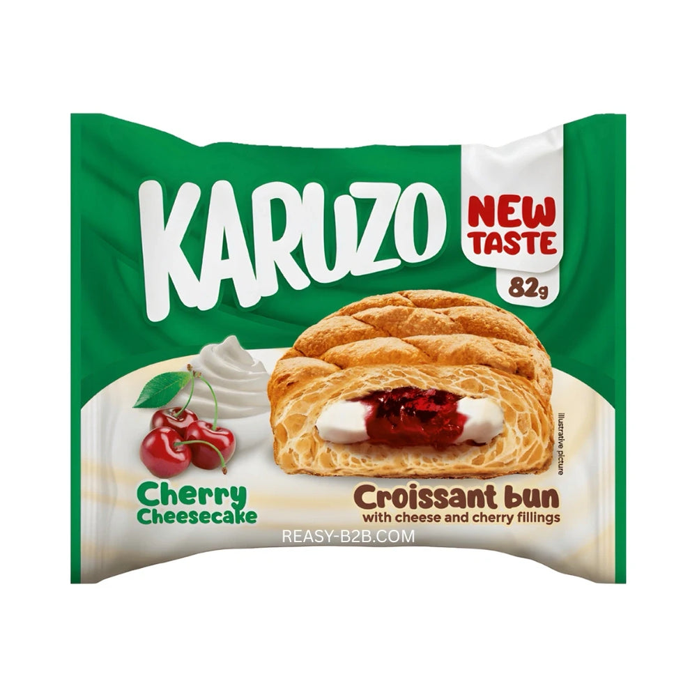 Karuzo Croissant - Cherry / Cheesecake Füllung 82g