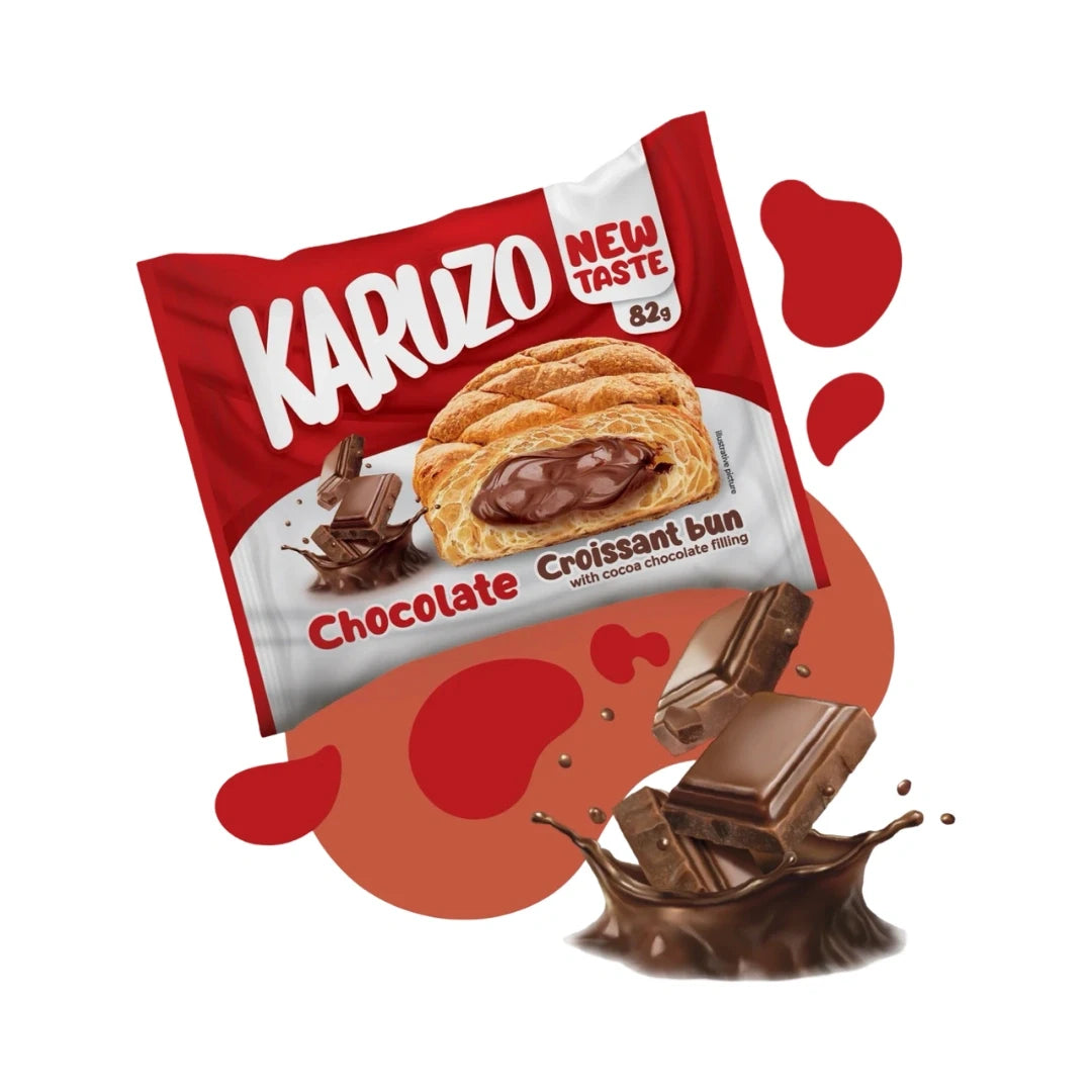 Karuzo Croissant - Chocolate Cream 82g