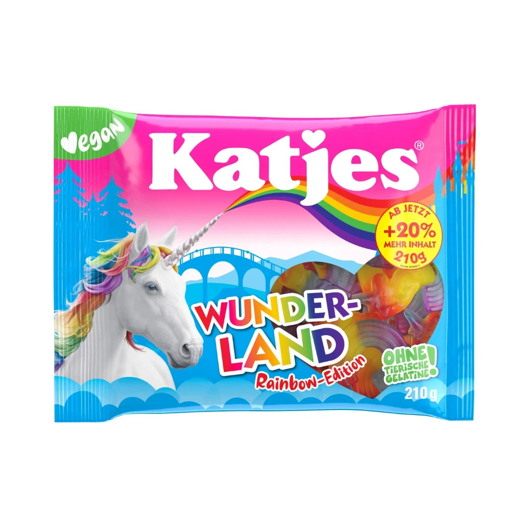 Katjes Wunderland Rainbow vegan 210g