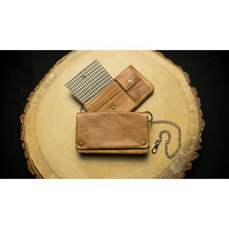 Kavatza - Tabak Portemonnaie SMALL TABBA - Cognac
