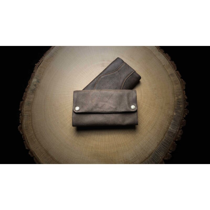 Kavatza - Tabaktasche COWBOY - Grey Brown