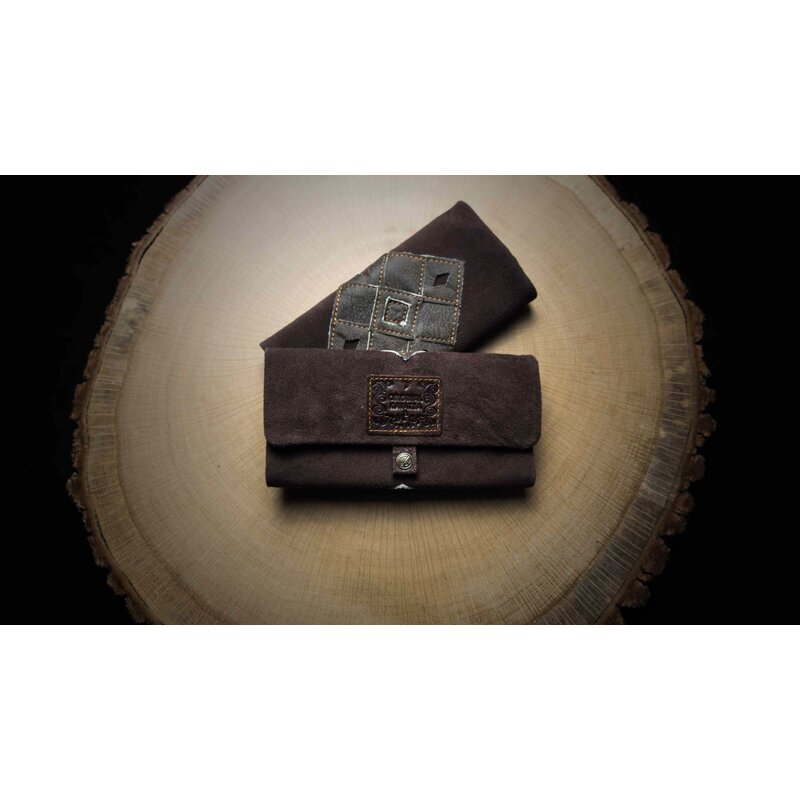 Kavatza - Tabaktasche PATCHWORK EARTH - Brown