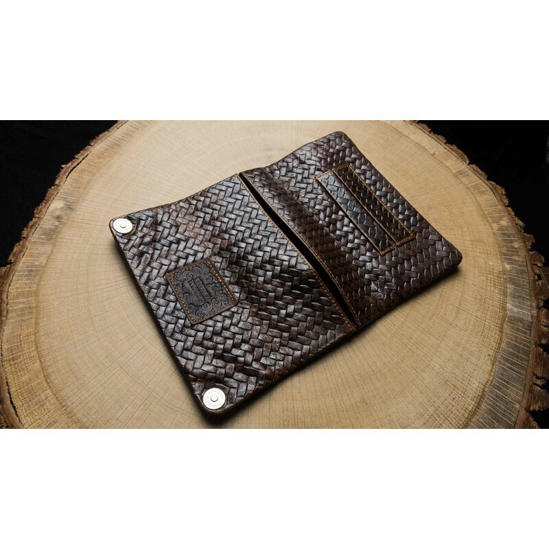 Kavatza - Tabaktasche WOVEN HAVANA - Brown