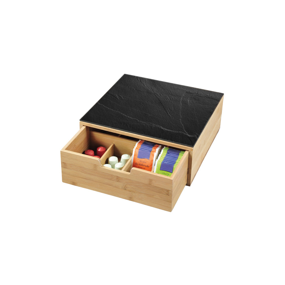 Kesper Box mit Schublade für Kaffee/Tee