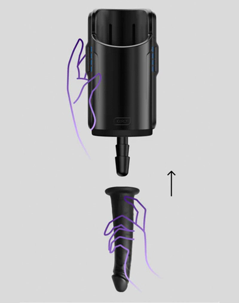 KIIROO - Dildo Adapter für KEON Masturbator (ohne Dildo) - Schwarz