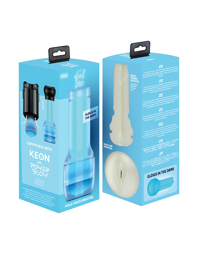 8: KIIROO - FeelGlow Stroker - Glows in the Dark