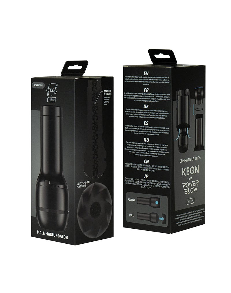 Kiiroo - FeelSensation - Nicht-anatomischer Stroker - Schwarz