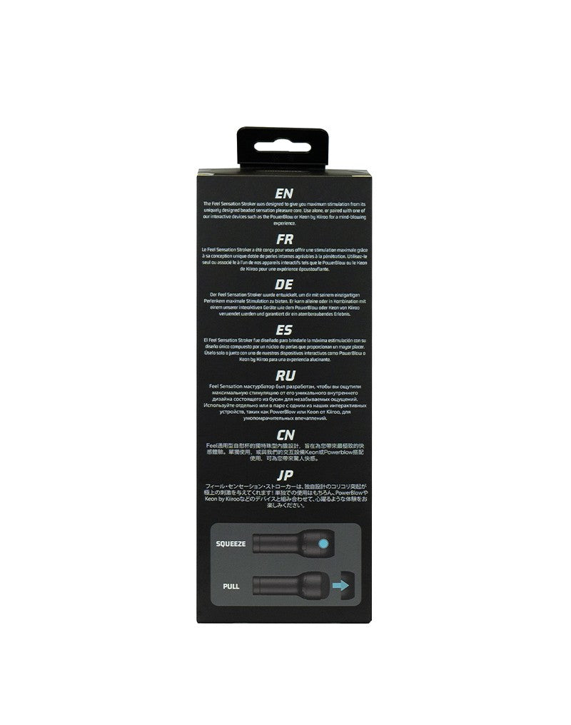 Kiiroo - FeelSensation - Nicht-anatomischer Stroker - Schwarz