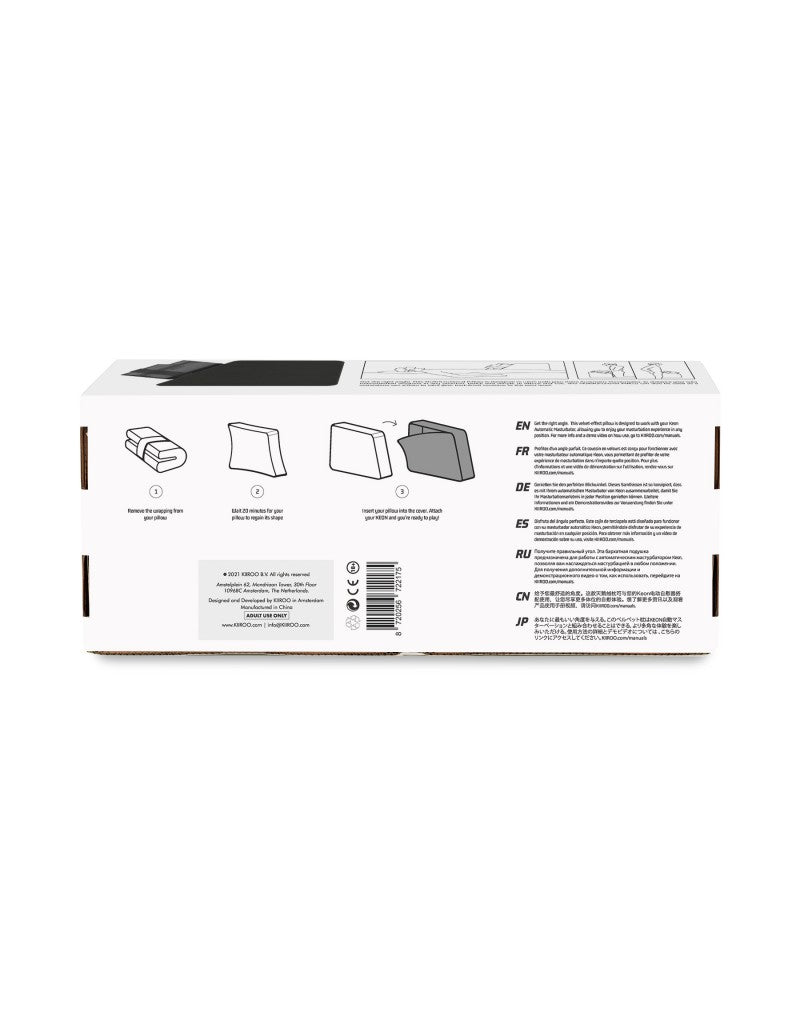 KIIROO - Multifunktionales Kissen für KEON Masturbator - Schwarz