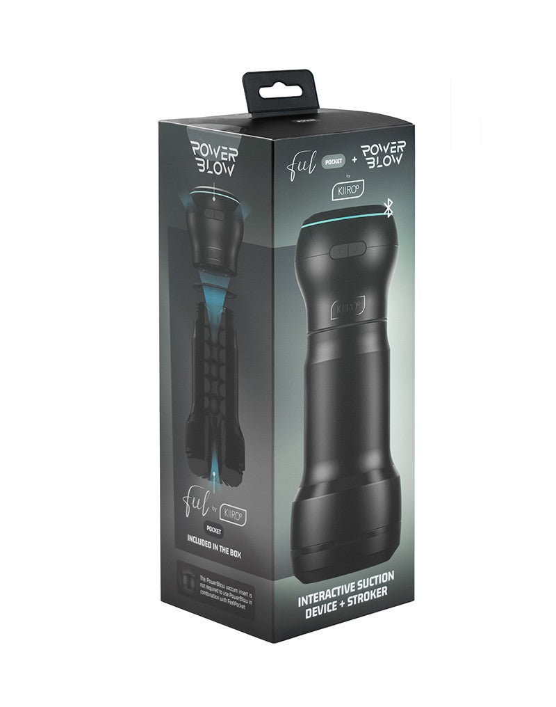 KIIROO - Pocket Stroker und PowerBlow Combo - Schwarz