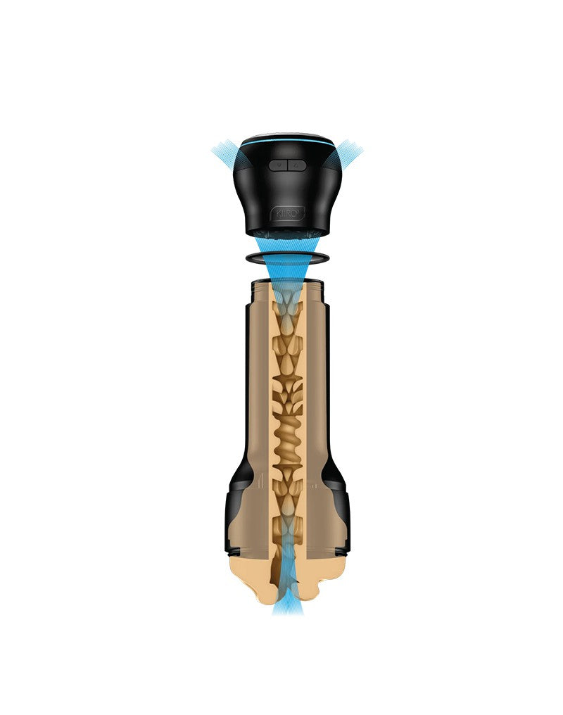 Kiiroo - PowerBlow - Interaktiver Saugmasturbator - Schwarz