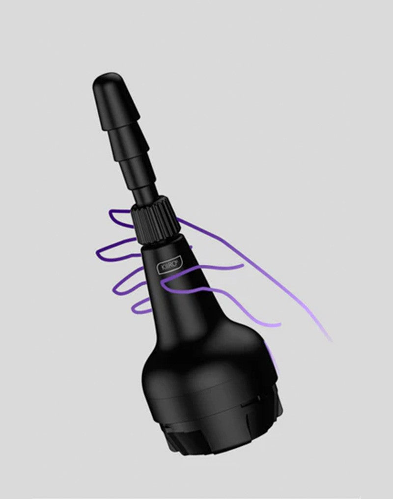KIIROO - Vakuumverschluss-System-Dildo für KEON Masturbator - Schwarz