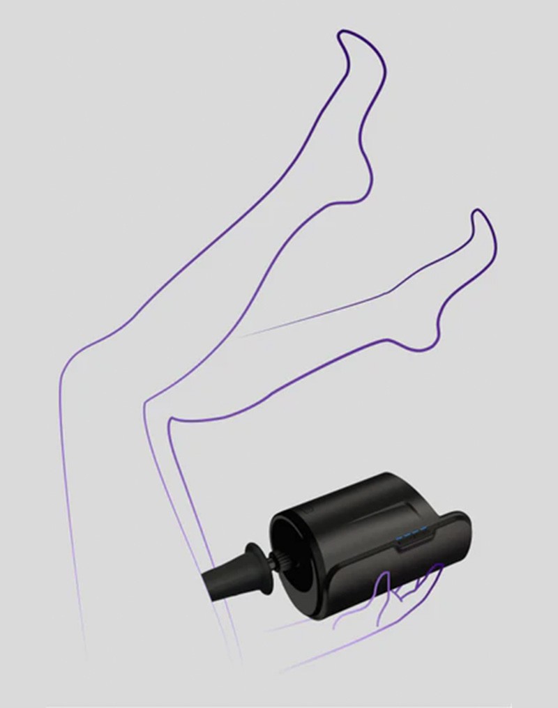 KIIROO - Vakuumverschluss-System-Dildo für KEON Masturbator - Schwarz