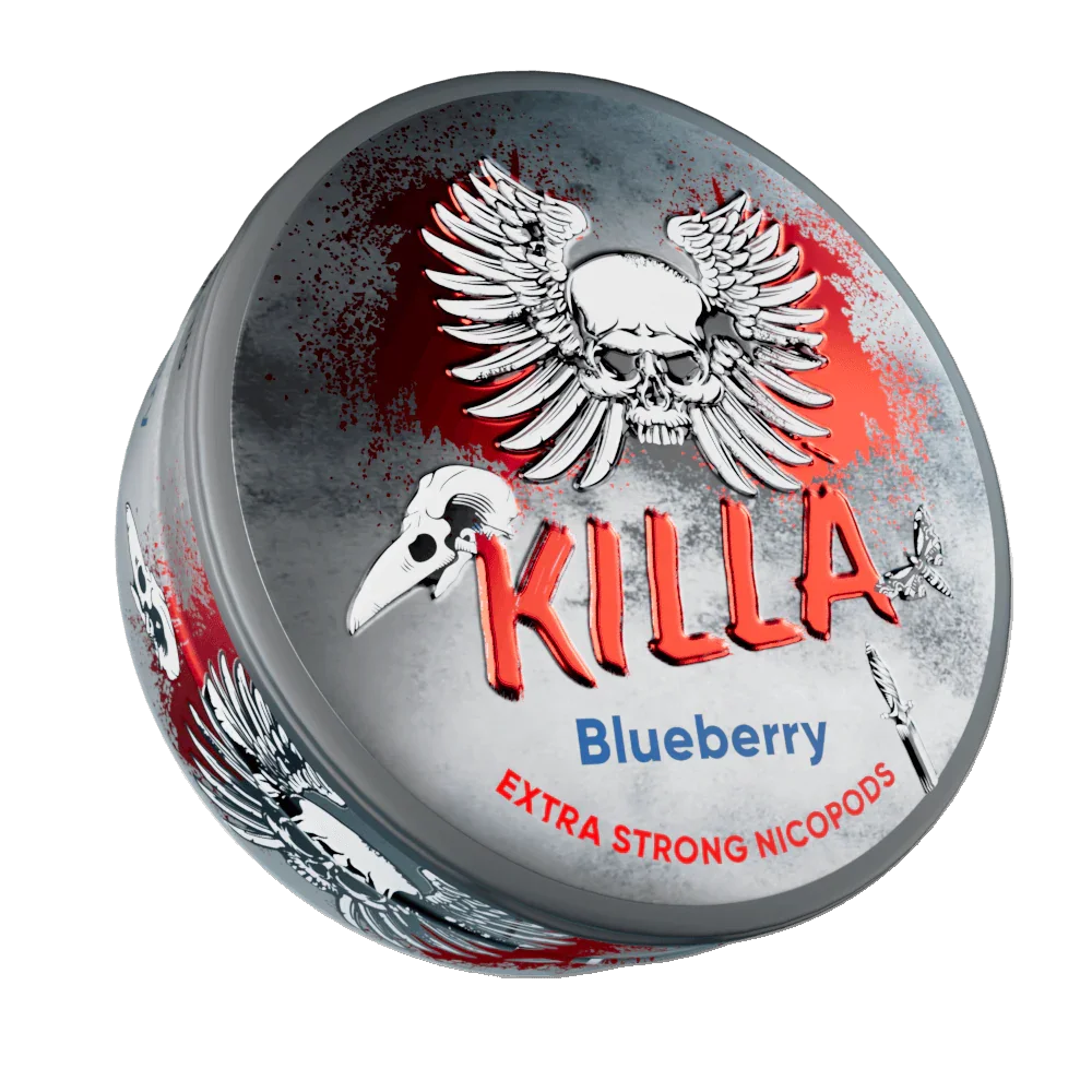 KILLA - Blueberry - All White Snus - 16g