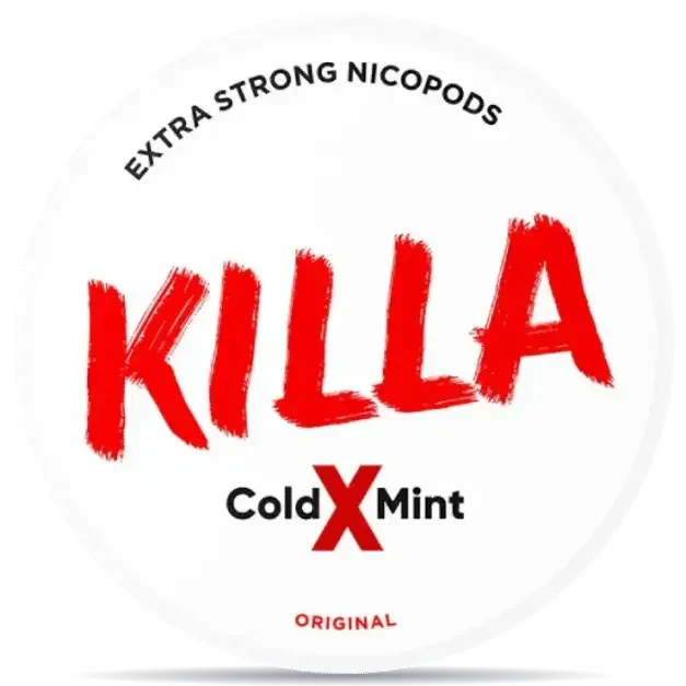 KILLA - Cold X Mint - All White Snus - 16g