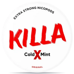 KILLA - Cold X Mint - All White Snus - 16g