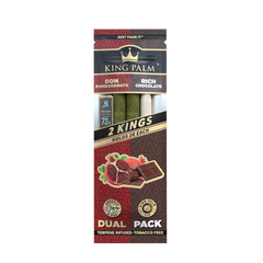 King Palm - King - 2 Stück - Don Pomegranate & Chocolate - Display - 20 Stück