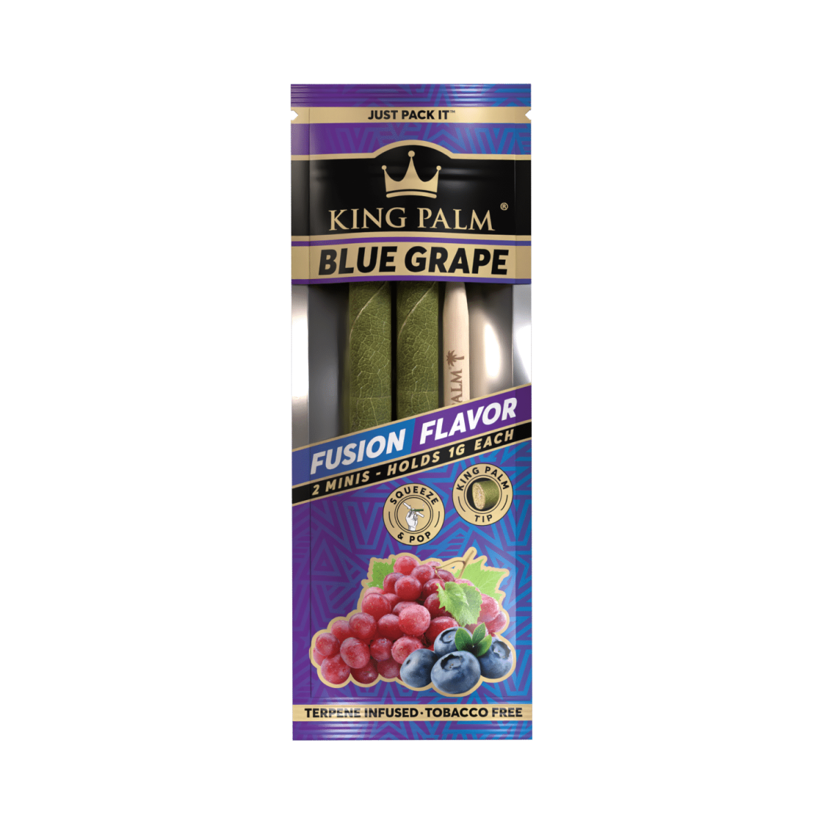 King Palm - Mini - 2 Stück - Blue Grape - Display - 20 Stück