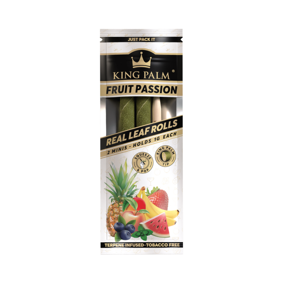 King Palm - Mini - 2 Stück - Fruit Passion - Display - 20 Stück