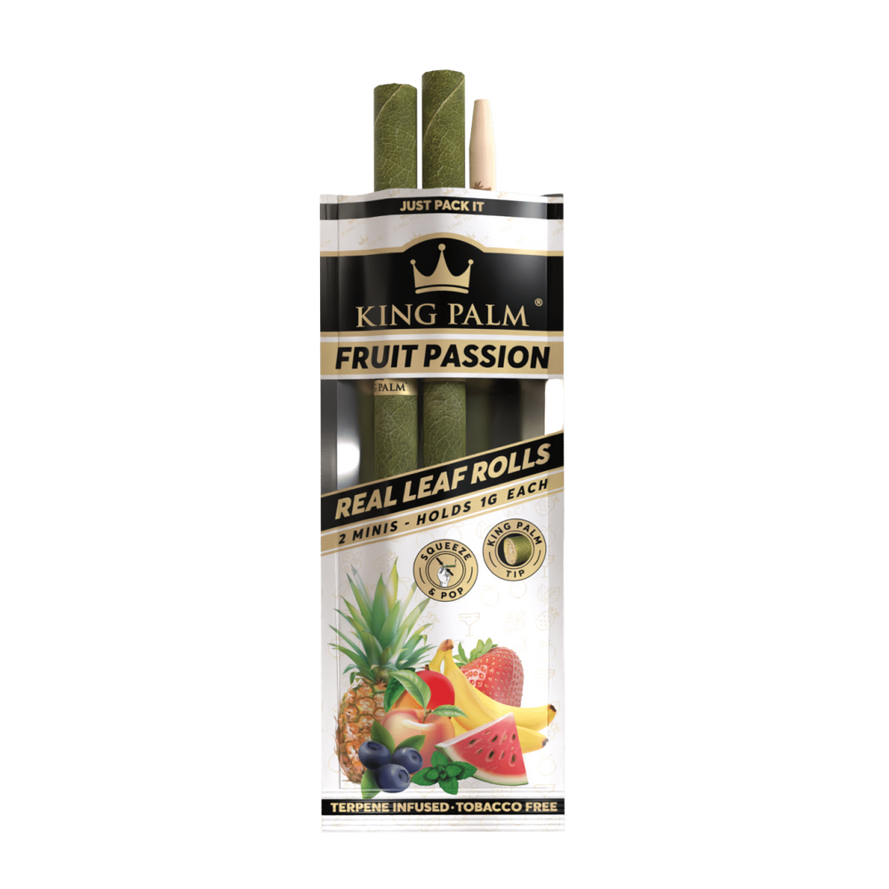 King Palm - Mini - 2 Stück - Fruit Passion - Display - 20 Stück