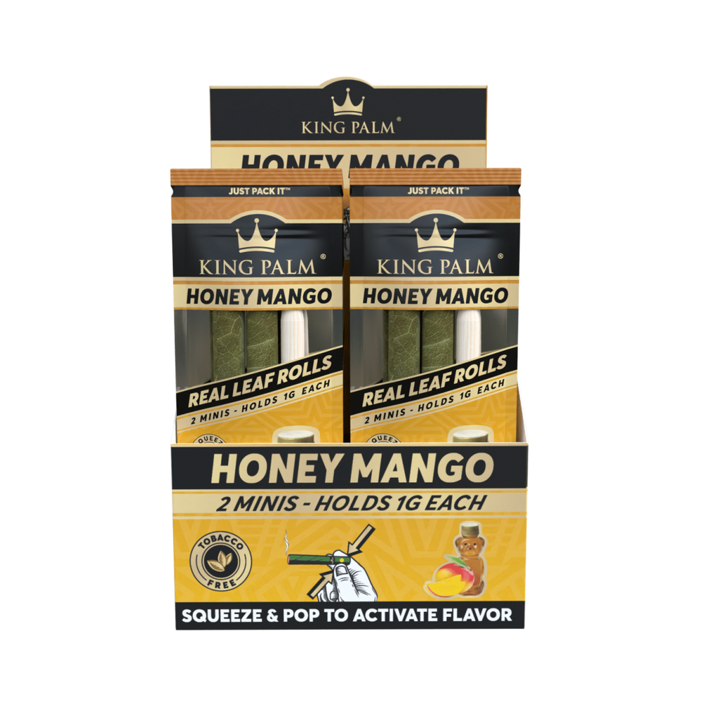 King Palm - Mini - 2 Stück - Honey Mango - Display - 20 Stück