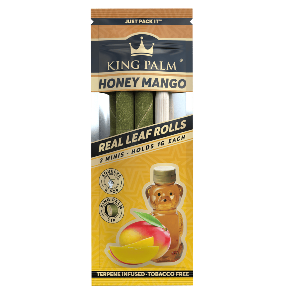 King Palm - Mini - 2 Stück - Honey Mango - Display - 20 Stück