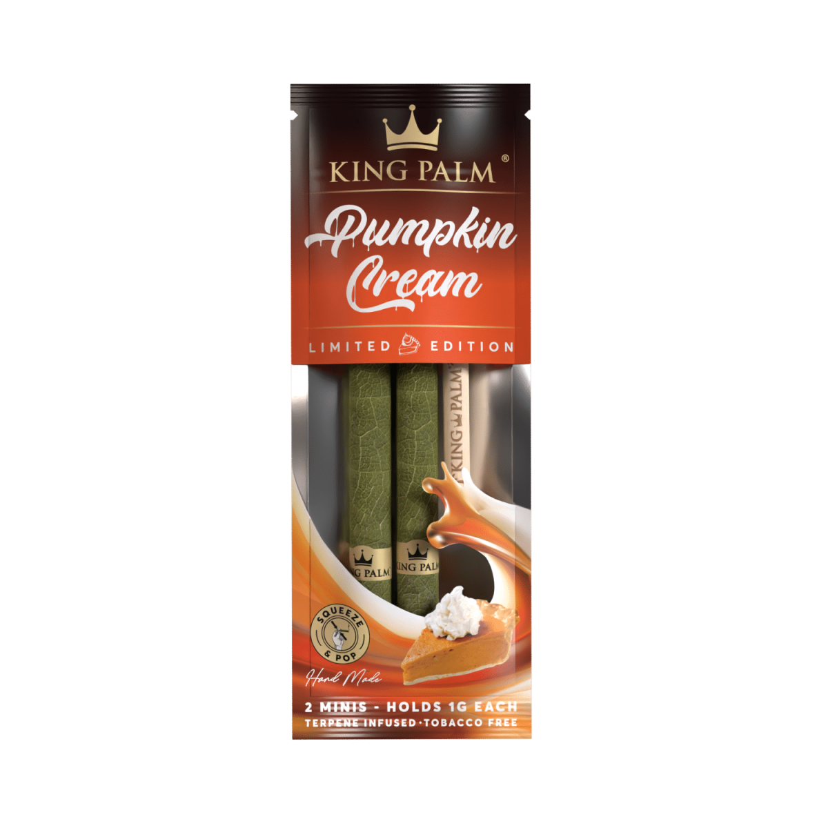 King Palm - Mini - 2 Stück - Pumpkin Cream - Display - 20 Stück
