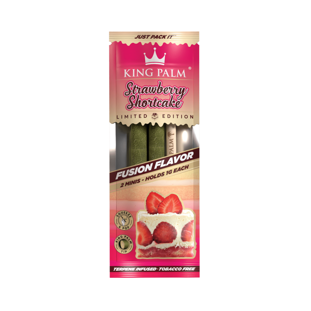 King Palm - Mini - 2 Stück - Strawberry Shortcake - Display - 20 Stück