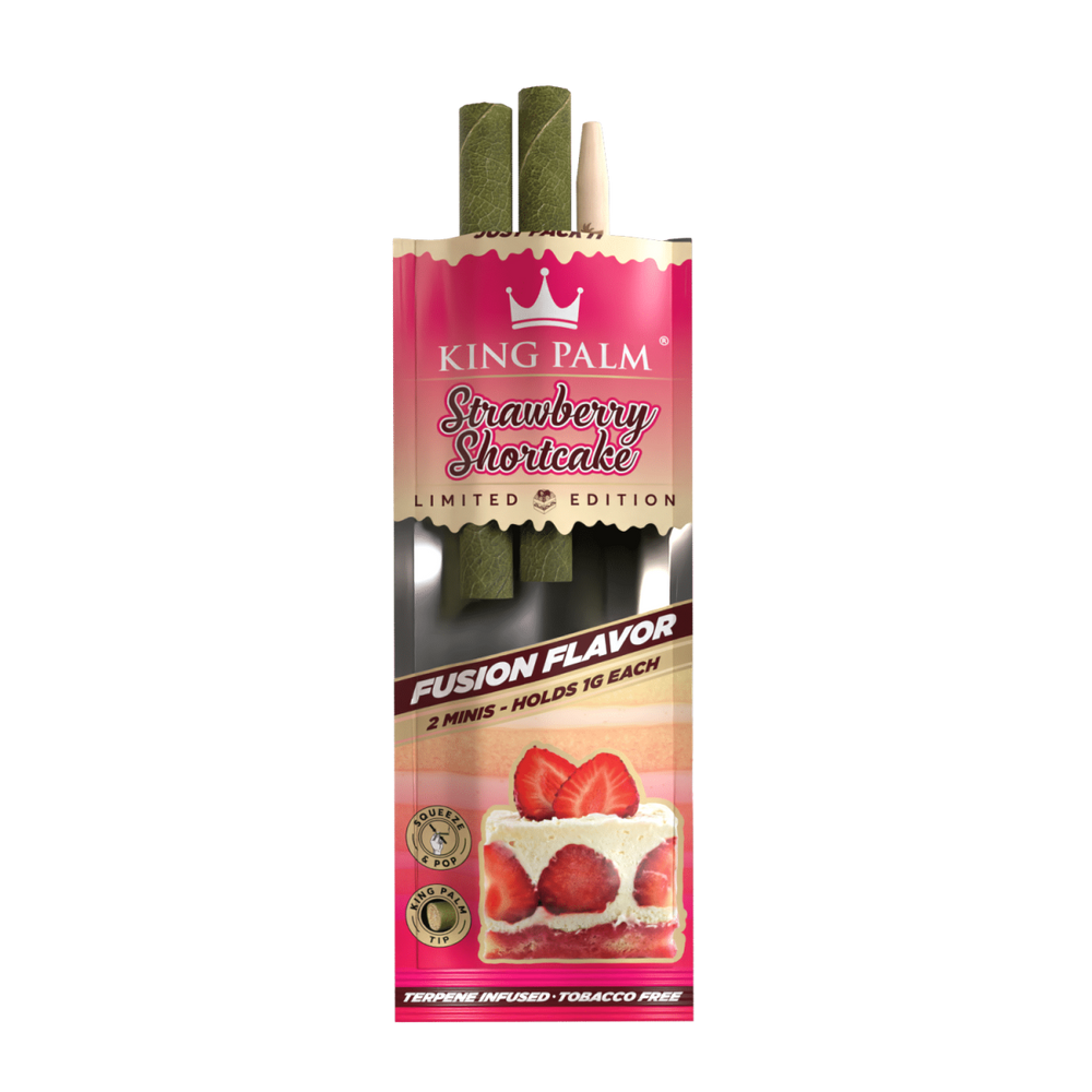 King Palm - Mini - 2 Stück - Strawberry Shortcake - Display - 20 Stück