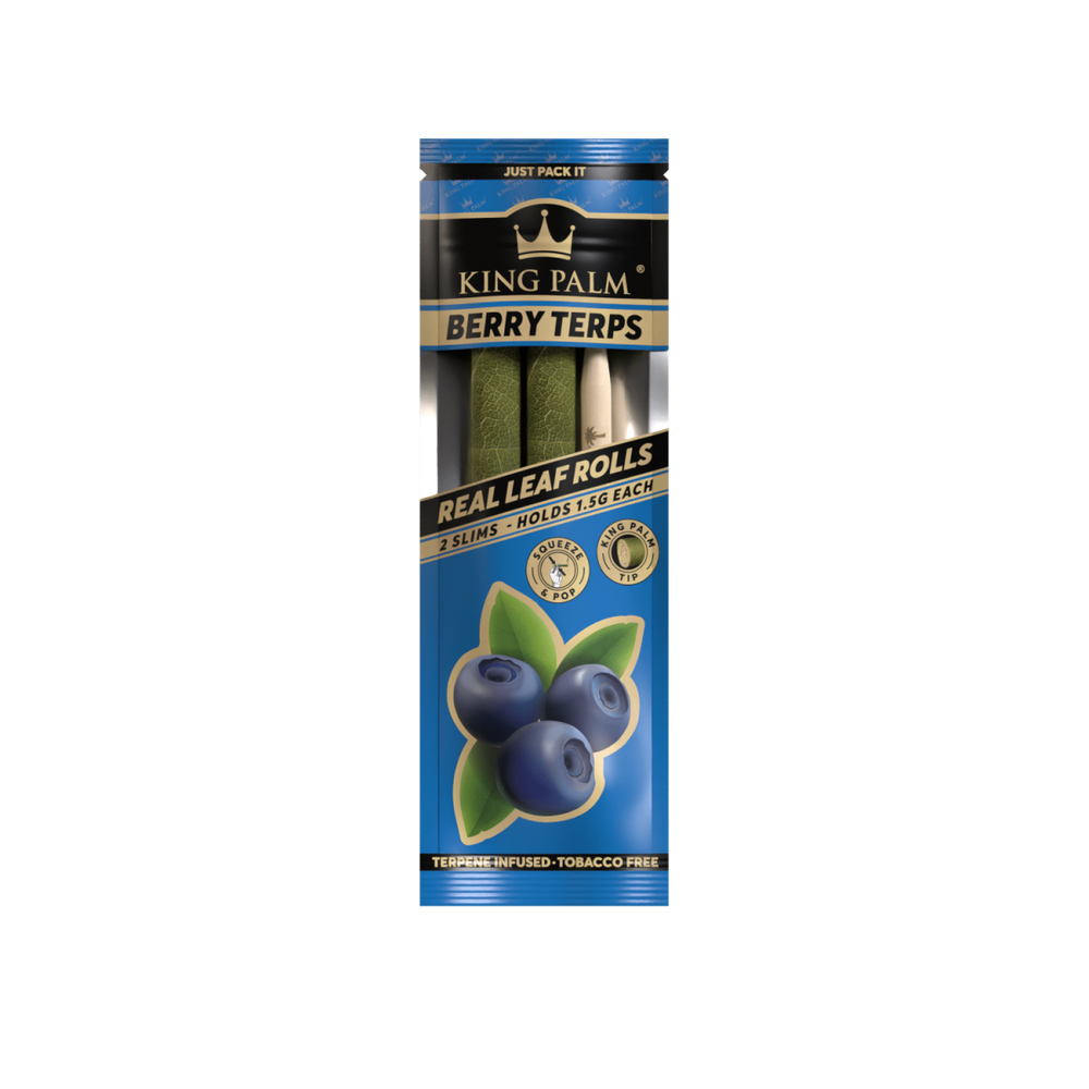 King Palm - Slim - 2 Stück - Berry Terps - Display - 20 Stück