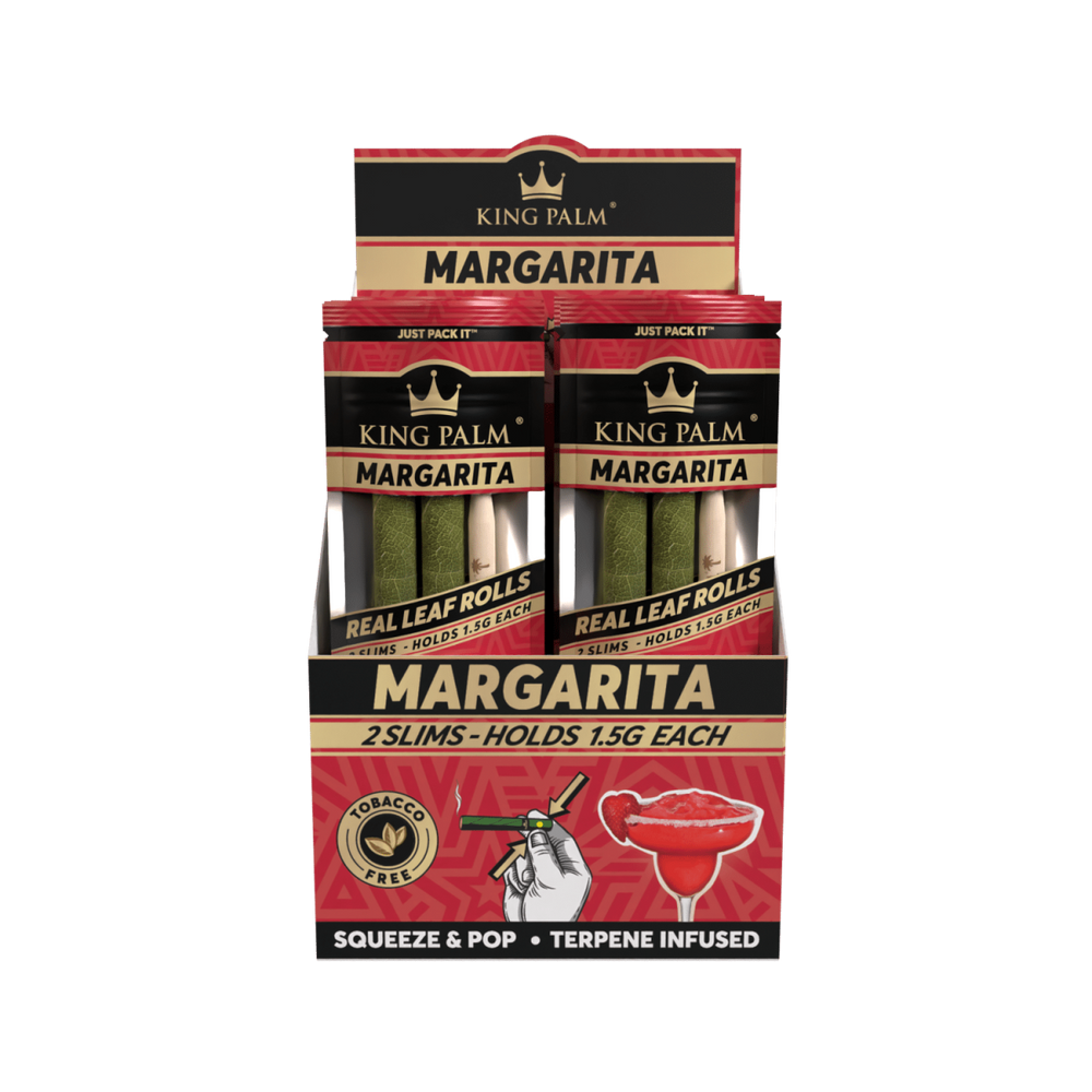King Palm - Slim - 2 Stück - Margarita - Display - 20 Stück