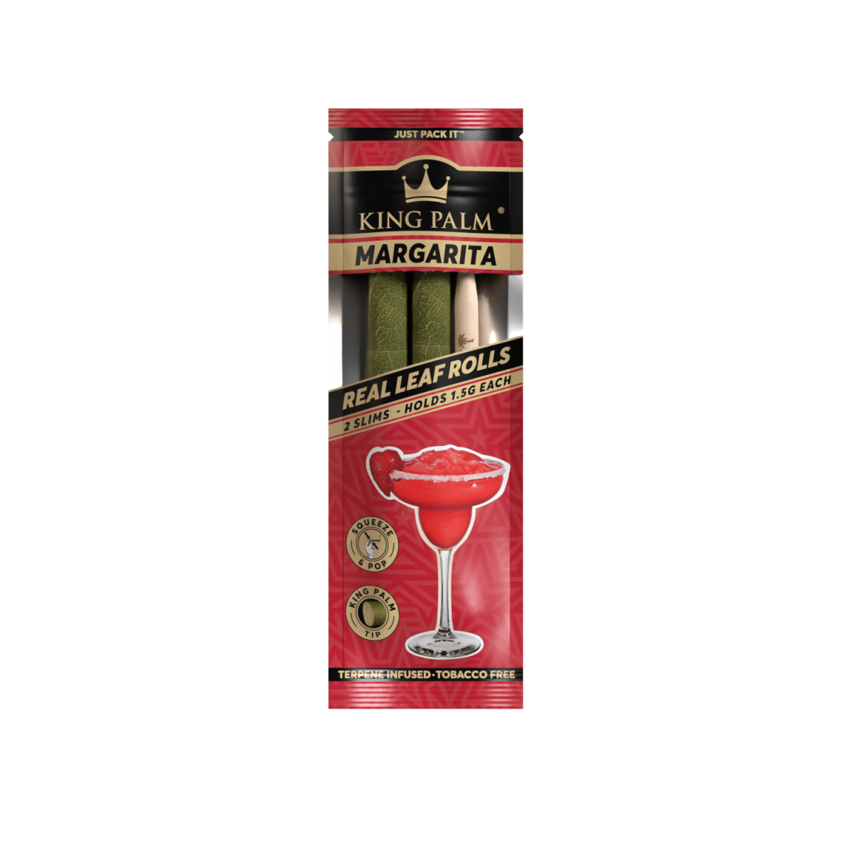 King Palm - Slim - 2 Stück - Margarita - Display - 20 Stück