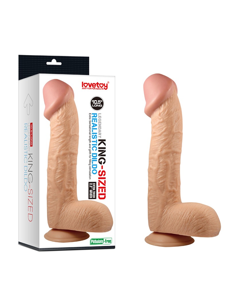 King-Sized Legendary Realistic Dildo 10.5"