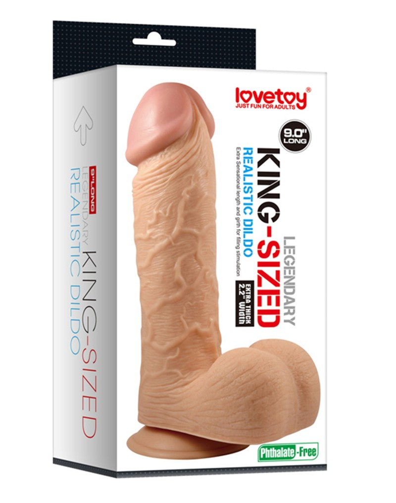 4: King-Sized Legendary Realistic Dildo 9"