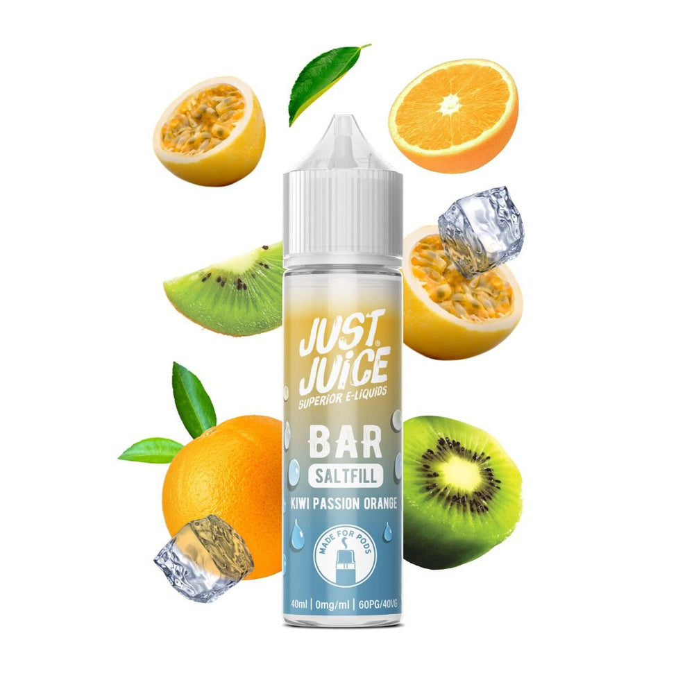 Just Juice BAR RANGE - Kiwi Passion Orange - 40ml - Shortfill