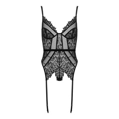 KO CO102 corset & thong black
