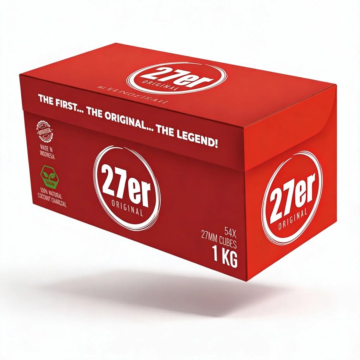 27er Original Naturkohle 27mm - 1kg Kohle